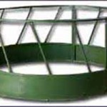 Metal Bottom Round Bale Feeder